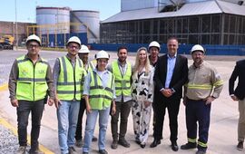 Imagen de Timb&uacute;es: funcionarios nacionales inauguraron la ampliaci&oacute;n de una planta agroindustrial estrat&eacute;gica