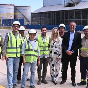 Imagen de Timb&uacute;es: funcionarios nacionales inauguraron la ampliaci&oacute;n de una planta agroindustrial estrat&eacute;gica