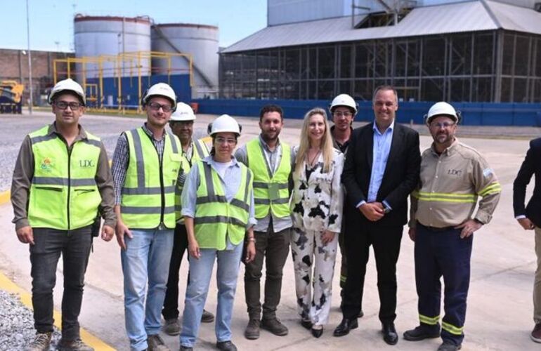 Imagen de Timb&uacute;es: funcionarios nacionales inauguraron la ampliaci&oacute;n de una planta agroindustrial estrat&eacute;gica