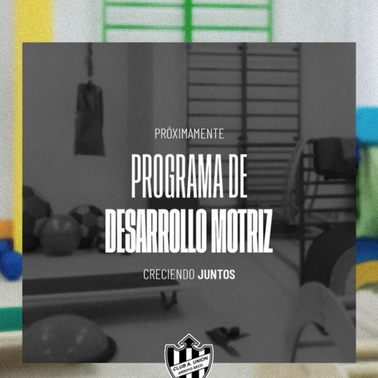 Imagen de Uni&oacute;n incorpora el 'Programa de Desarrollo Motriz'