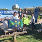 Imagen de Mariela Romagnoli del Rowing Club, obtuvo buenos resultados en una carrera de nataci&oacute;n en Ramallo