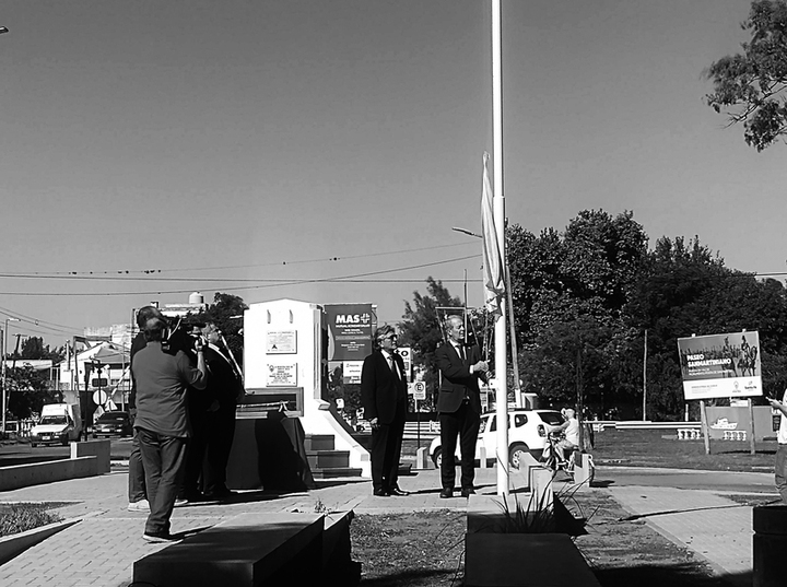 Imagen de La gesti&oacute;n de Tonelli hizo dos actos de San Mart&iacute;n en menos de un mes