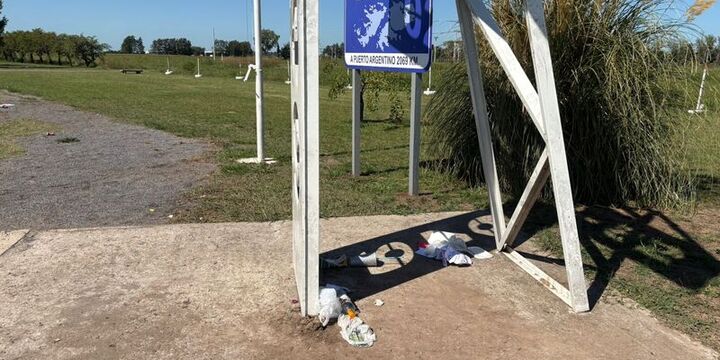 Imagen de Veterano de Malvinas repudi&oacute; hechos de vandalismo en la Plaza H&eacute;roes de Malvinas