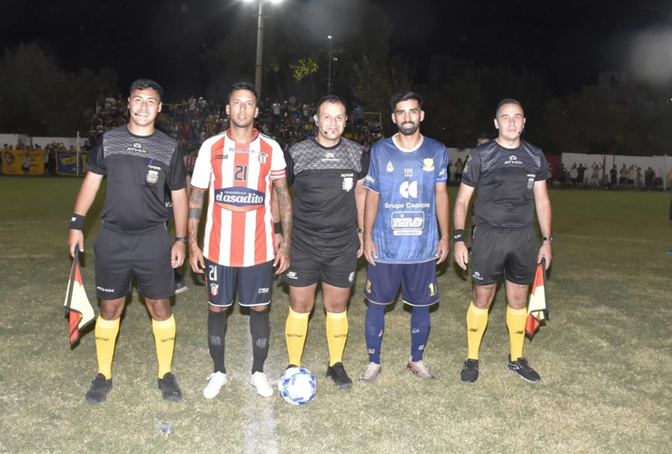 Imagen de Leonel Vangioni jug&oacute; el 'cl&aacute;sico' amistoso con Riberas ante Porvenir Talleres