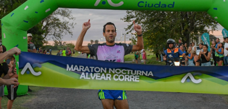 Imagen de Alvear vibr&oacute; con la II Marat&oacute;n Nocturna: Deporte, m&uacute;sica y comunidad