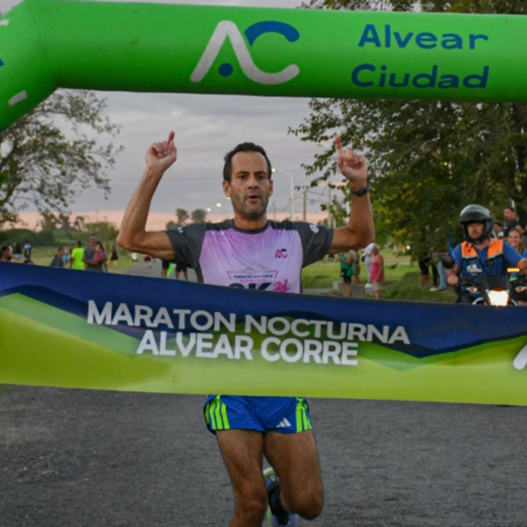 Imagen de Alvear vibr&oacute; con la II Marat&oacute;n Nocturna: Deporte, m&uacute;sica y comunidad