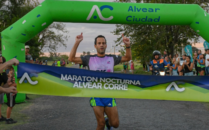 Imagen de Alvear vibr&oacute; con la II Marat&oacute;n Nocturna: Deporte, m&uacute;sica y comunidad