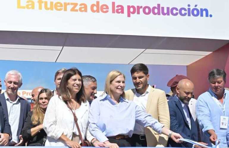 Imagen de Clara Garc&iacute;a en el ExpoAgro: "Apoyar al campo y en entramado productivo es acompa&ntilde;ar la generaci&oacute;n de empleo"