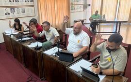 Imagen de Seguridad, transparencia y control de recursos algunos de los temas planteados por Murina, Salinas y Polinesi
