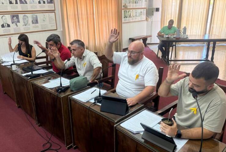 Imagen de Seguridad, transparencia y control de recursos algunos de los temas planteados por Murina, Salinas y Polinesi