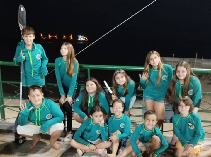 Imagen de Los chicos de Kayakids del Rowing Club tuvieron su campamento de fin de temporada
