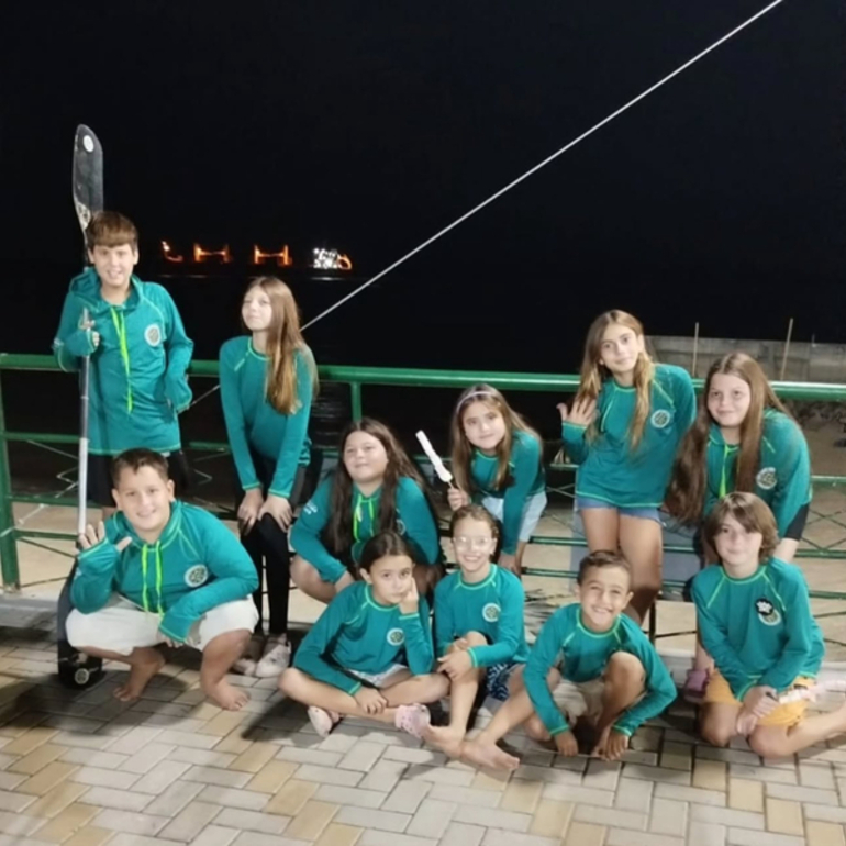 Imagen de Los chicos de Kayakids del Rowing Club tuvieron su campamento de fin de temporada