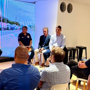 Imagen de Santa Fe present&oacute; en Expoagro el sistema inteligente Stop 5.0 para ordenar el ingreso de camiones a los puertos