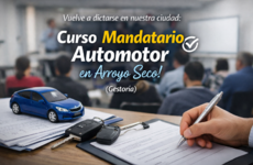 Imagen de Curso Mandatario Automotor en Arroyo Seco! (Gestoria)