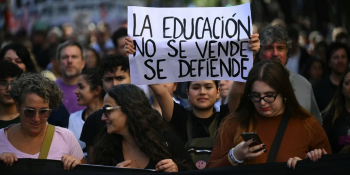 Imagen de Universidades en pie de lucha: clases p&uacute;blicas y protestas en reclamo de la Ley de Financiamiento