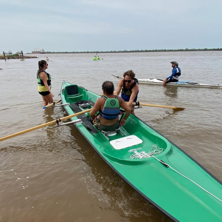 Imagen de La Escuela de Remo contin&uacute;a activa en el Rowing Club