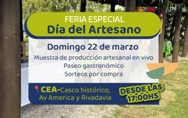 Imagen de Alvear celebrar&aacute; el D&iacute;a del Artesano con una feria especial en el casco hist&oacute;rico