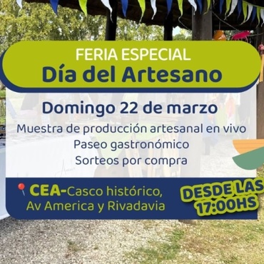 Imagen de Alvear celebrar&aacute; el D&iacute;a del Artesano con una feria especial en el casco hist&oacute;rico