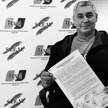 Imagen de Fighiera: FESIM acord&oacute; cl&aacute;usula gatillo mensual para el salario municipal