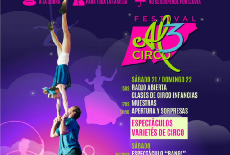 Imagen de Llega el Festival Internacional �Al Circo� a Alvear