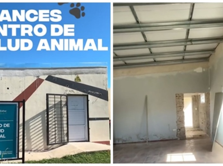 Imagen de Avanza la reconstrucci&oacute;n del Centro de Salud Animal tras los da&ntilde;os por la tormenta