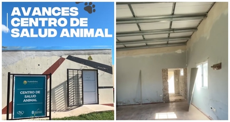 Imagen de Avanza la reconstrucci&oacute;n del Centro de Salud Animal tras los da&ntilde;os por la tormenta