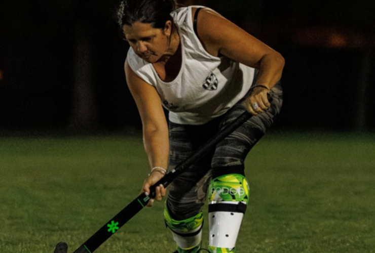 Imagen de Las 'Mami Hockey' de Uni&oacute;n ganaron en su debut en la Liga en Rosario