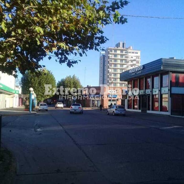 Primer d&iacute;a de la cuarentena obligatoria. As&iacute; se mostraba el centro de Arroyo Seco el 20 de marzo de 2020