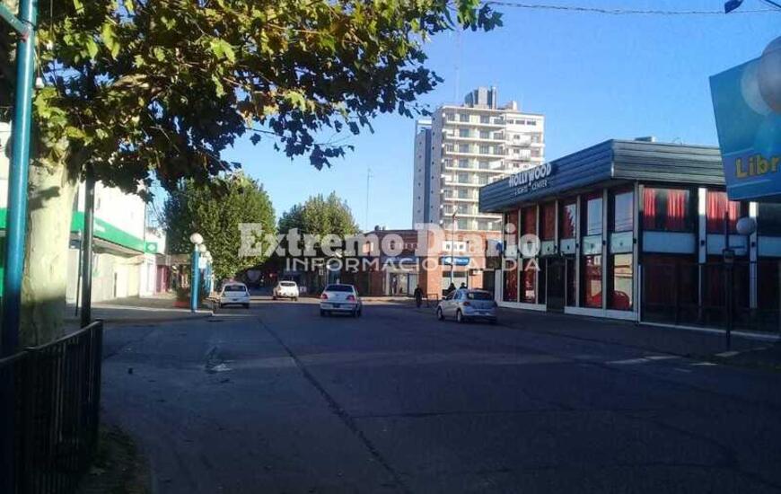 Primer d&iacute;a de la cuarentena obligatoria. As&iacute; se mostraba el centro de Arroyo Seco el 20 de marzo de 2020
