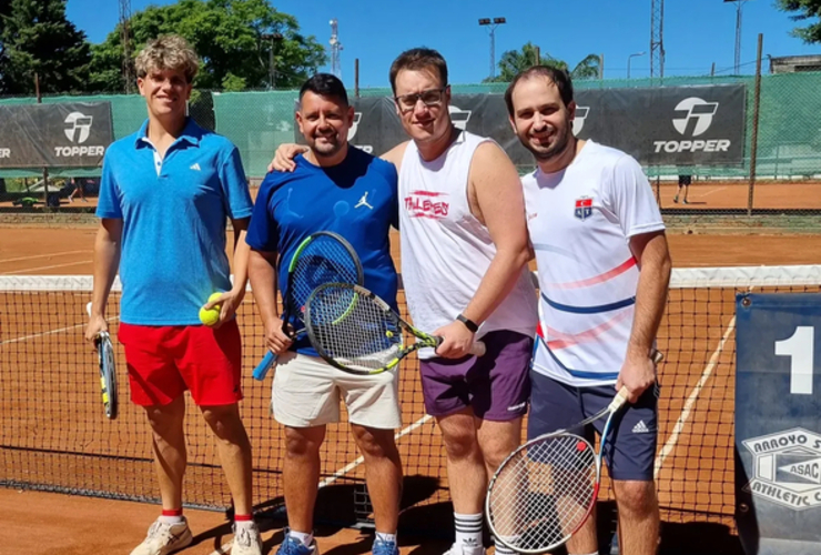 Imagen de Jornada de Pre Interclubes en 5ta cat. en Dobles Caballeros en ASAC