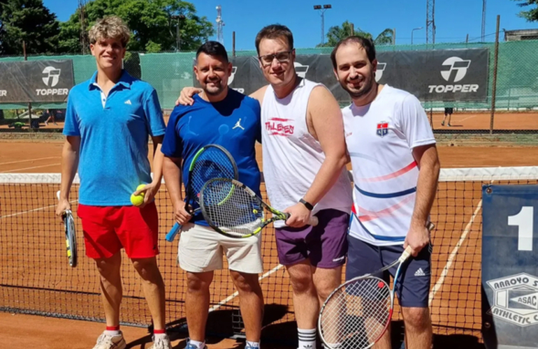 Imagen de Jornada de Pre Interclubes en 5ta cat. en Dobles Caballeros en ASAC