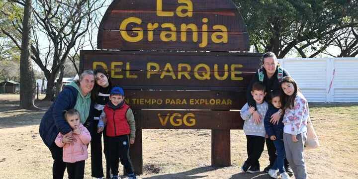Imagen de Salida en familia: reabri&oacute; sus puertas la Granja Educativa del Parque Regional en Villa Gobernador G&aacute;lvez