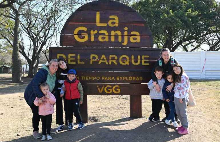 Imagen de Salida en familia: reabri&oacute; sus puertas la Granja Educativa del Parque Regional en Villa Gobernador G&aacute;lvez