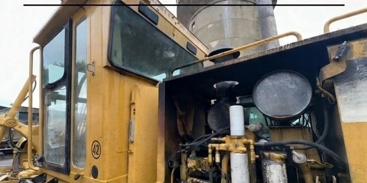 Imagen de Principio de incendio en una motoniveladora municipal en Arroyo Seco