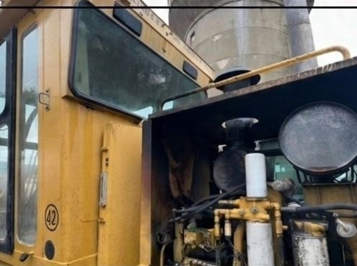 Imagen de Principio de incendio en una motoniveladora municipal en Arroyo Seco