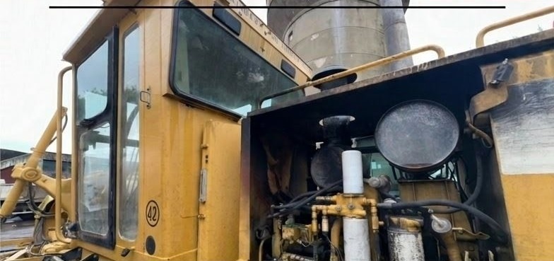 Imagen de Principio de incendio en una motoniveladora municipal en Arroyo Seco
