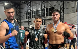 Imagen de Kick Boxing: competidores del Punisher Team de Uni&oacute;n ganaron medallas en la Copa Argentina 2026