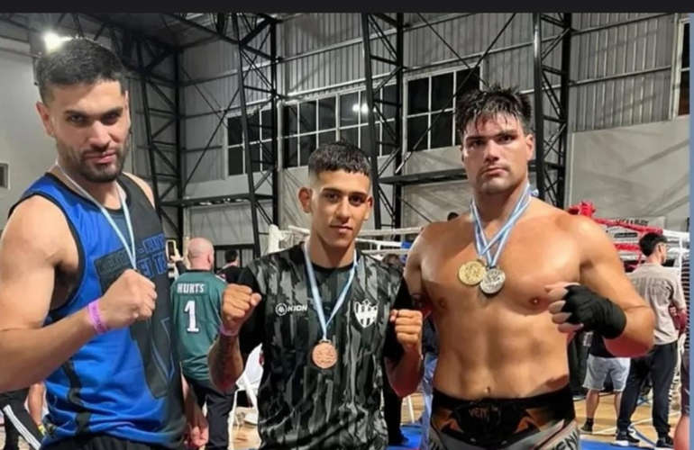 Imagen de Kick Boxing: competidores del Punisher Team de Uni&oacute;n ganaron medallas en la Copa Argentina 2026