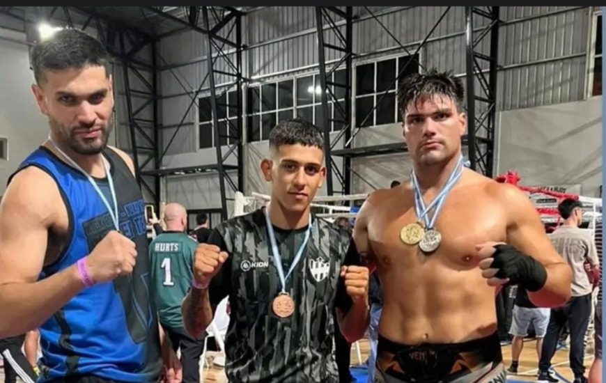 Imagen de Kick Boxing: competidores del Punisher Team de Uni&oacute;n ganaron medallas en la Copa Argentina 2026