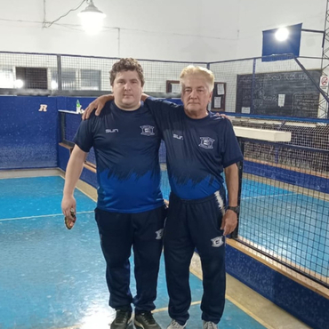 Imagen de Bochas: La dupla de Athletic fue 2&ordm; puesto en categor&iacute;a dos puntos en torneo en Cruz Alta