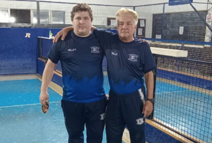 Imagen de Bochas: La dupla de Athletic fue 2&ordm; puesto en categor&iacute;a dos puntos en torneo en Cruz Alta