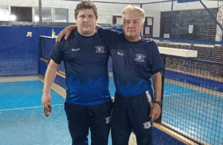 Imagen de Bochas: La dupla de Athletic fue 2&ordm; puesto en categor&iacute;a dos puntos en torneo en Cruz Alta