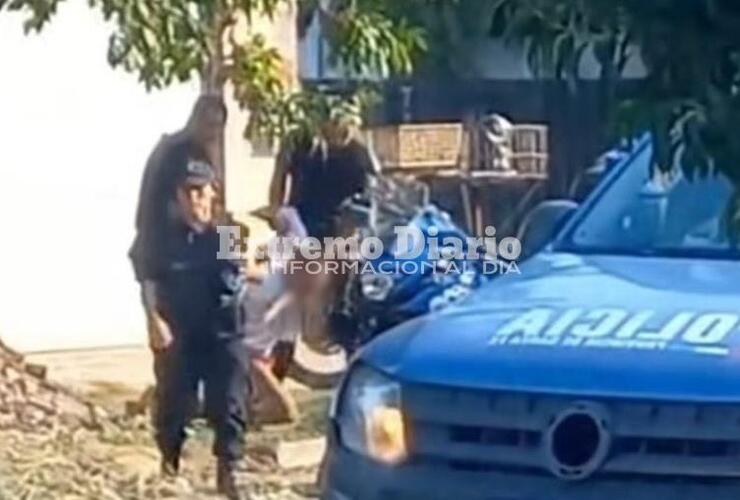 El episodio demand&oacute; intervenci&oacute;n policial y de bomberos