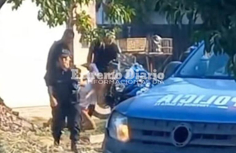 El episodio demand&oacute; intervenci&oacute;n policial y de bomberos