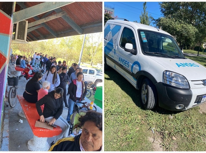 Imagen de Operativo ANSES con demoras y alta demanda en Arroyo Seco