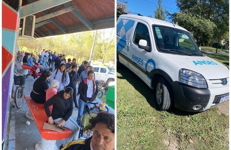 Imagen de Operativo ANSES con demoras y alta demanda en Arroyo Seco