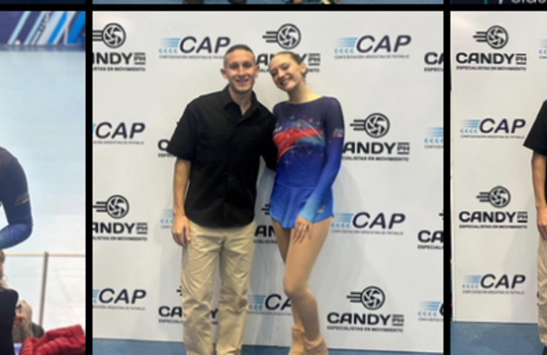 Imagen de Patinadoras de Uni&oacute;n obtuvieron medallas en la Copa Apertura y clasificaron al Nacional Absoluto