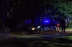 La Polic&iacute;a en el lugar del crimen.