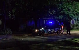 La Polic&iacute;a en el lugar del crimen.