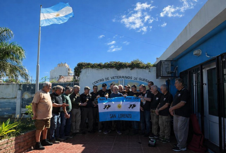 Imagen de San Lorenzo se prepara para un emotivo homenaje a los h&eacute;roes de Malvinas en el Campo de la Gloria